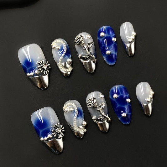 Pressii 154 Mystic Mirage Reusable Press-on Nail