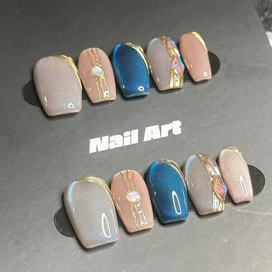 Pressii 153 Mystic Eyes Reusable Press-on Nail