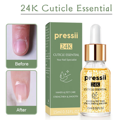 Pressii Cuticle Essential with 24K Gold