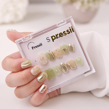 Pressii 24 Fresh Spring  Handmade Reusable Press-on Nail