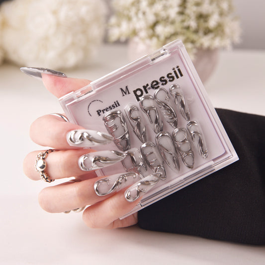 Pressii 139 Shades Handmade Reusable Press-on Nail