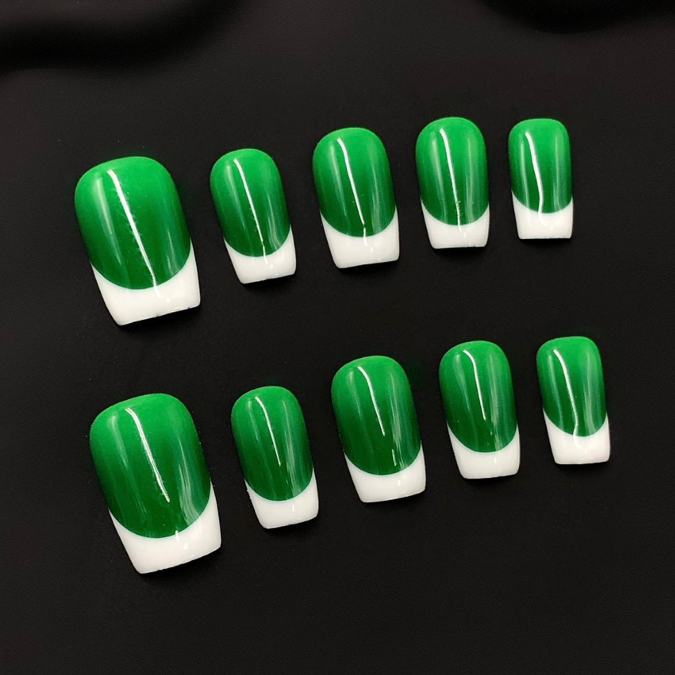 Pressii 163 Green Allure  Reusable Press-on Nail