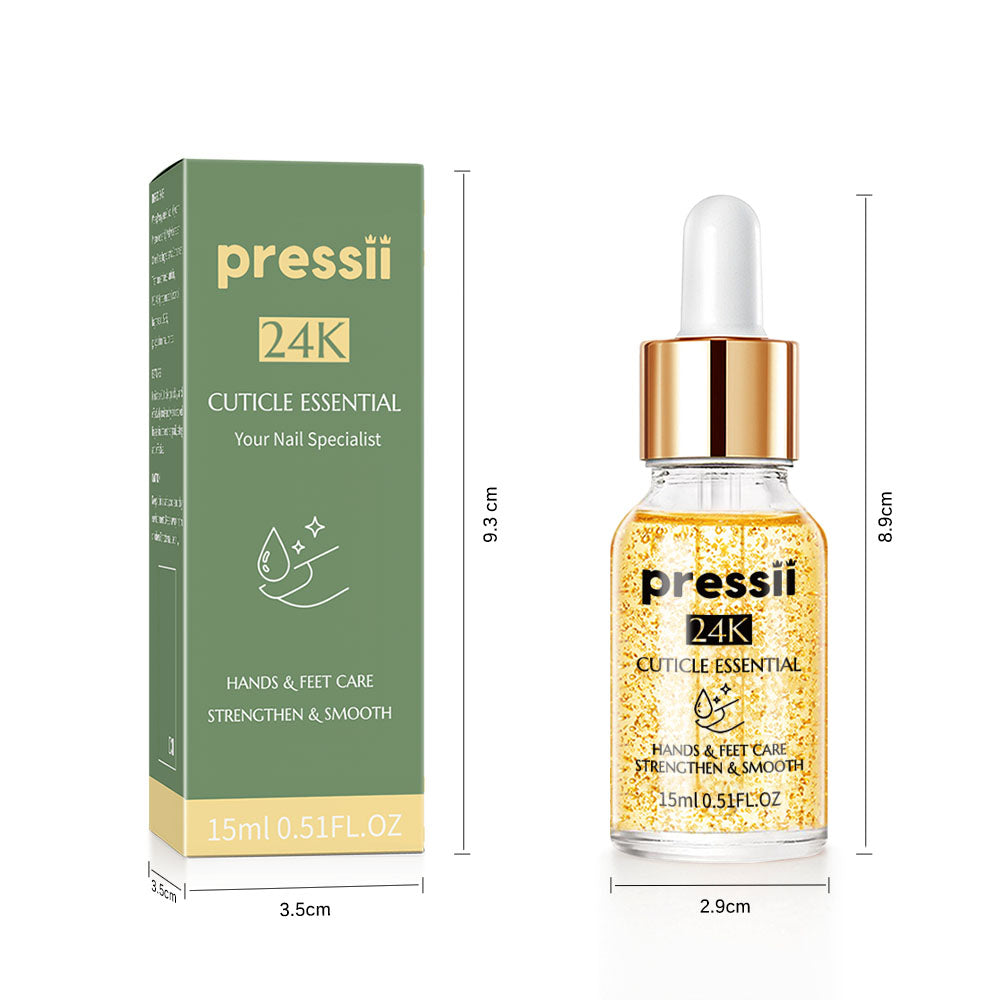 Pressii Cuticle Essential with 24K Gold