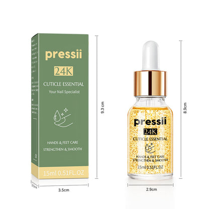 Pressii Cuticle Essential with 24K Gold